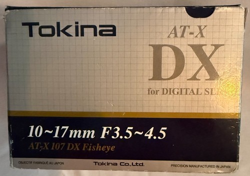 Tokina 107 dx fisheye - dx,