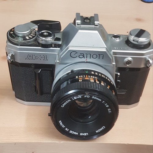 Canon film camera two - film, camera,