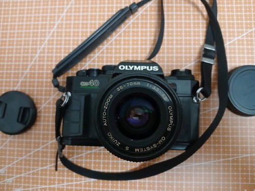 Olympus om40 35mm slr film - om40,