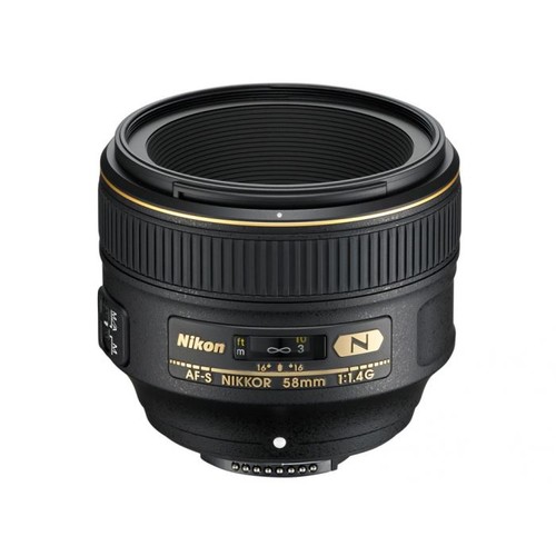 Nikon 58mm af s prime - f1.4,