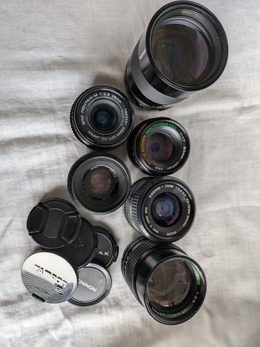 Job lot camera lenses - job,
