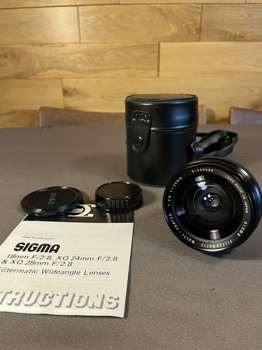 Sigma filtermatic 24mm 8 - sigma,