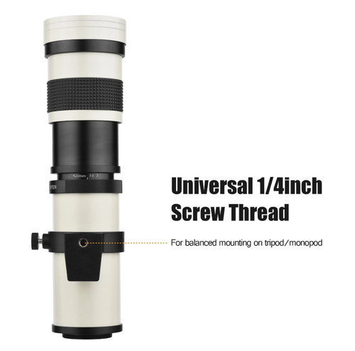 Camera super telephoto - super,