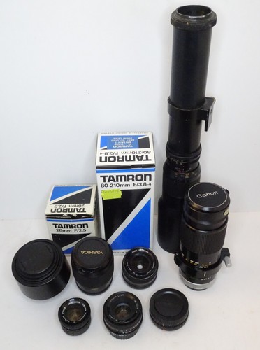 10x mixed lot vintage camera - mixed,