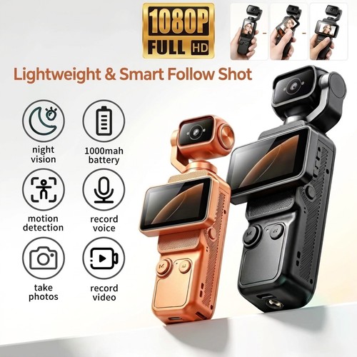 Mini vlog camera - mini, 180°