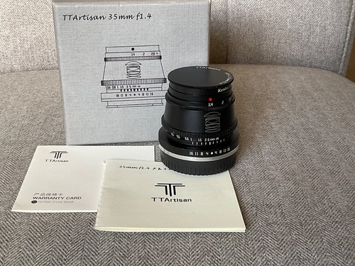 Ttartisan 35mm lens - 35mm, aps-c