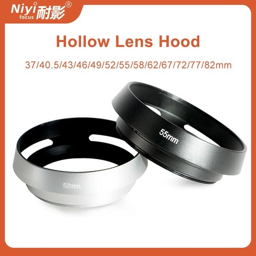 62mm metal camera lens hood - metal,